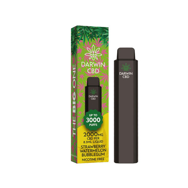 Darwin The Big One 2000mg CBD Disposable Vape Device 3000 Puffs