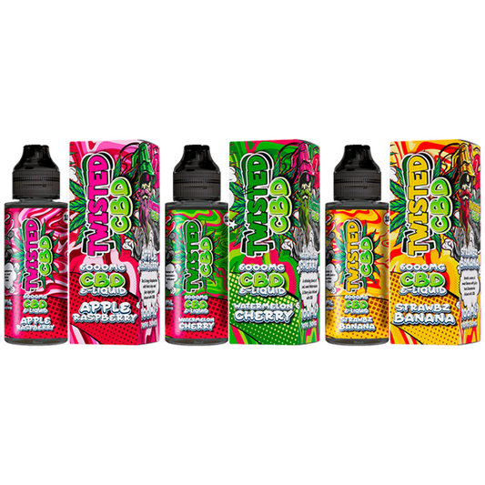 Twisted CBD 6000mg CBD E-liquid 100ml (70VG/30PG)