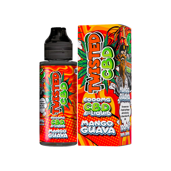 Twisted CBD 6000mg CBD E-liquid 100ml (70VG/30PG)