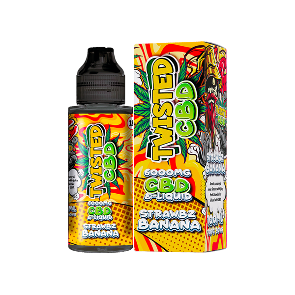 Twisted CBD 6000mg CBD E-liquid 100ml (70VG/30PG)