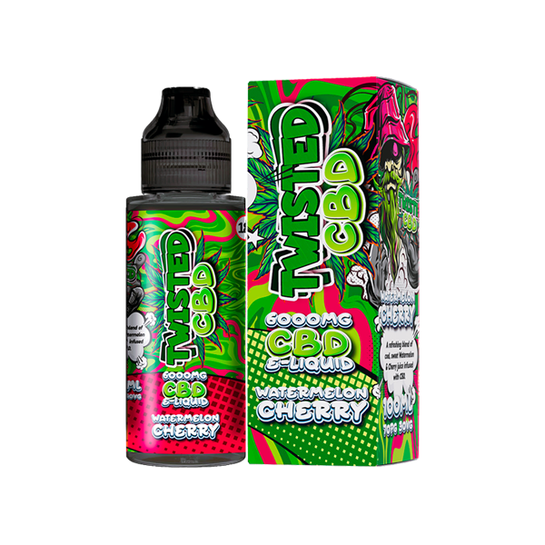 Twisted CBD 6000mg CBD E-liquid 100ml (70VG/30PG)