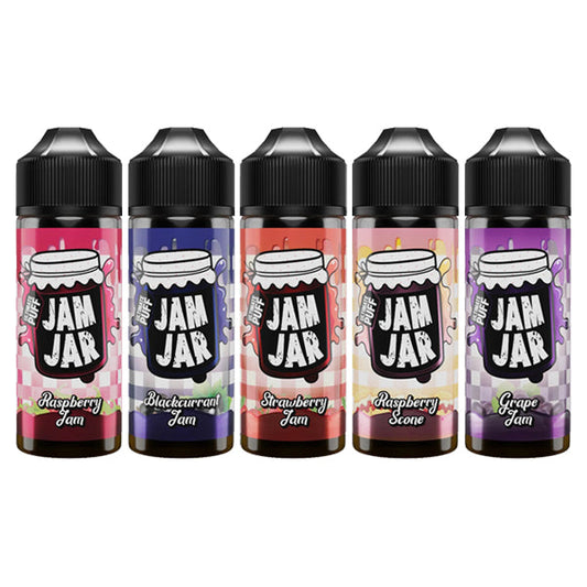 Ultimate Puff Jam Jar 100ml Shortfill 0mg (70VG/30PG)