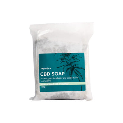 Voyager 100mg CBD Hemp & Lettle Soap - 100g