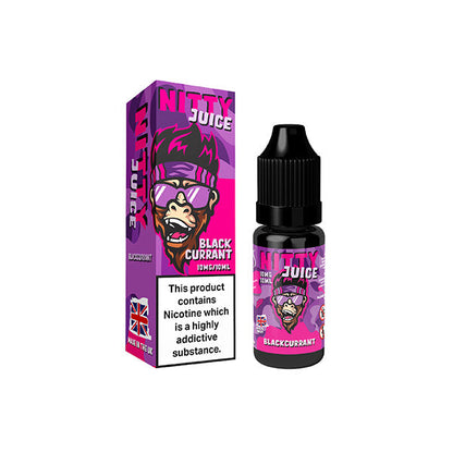 20mg Vapes Bars Nitty Juice Salts 10ml Nic Salt (50VG/50PG)