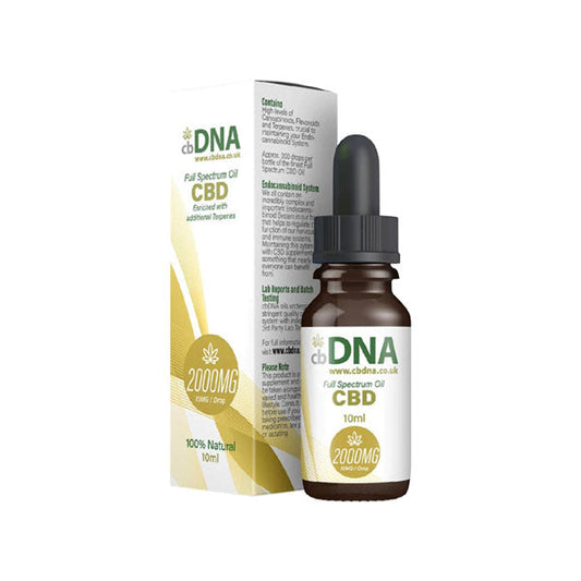 cbDNA 2000mg Full Spectrum CBD Oil - 10ml