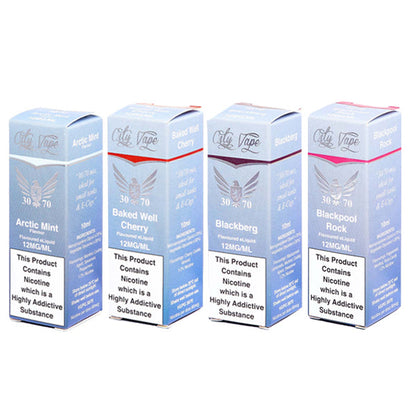 City Vape 18mg 10ml Flavoured E-liquid (30VG/70PG)