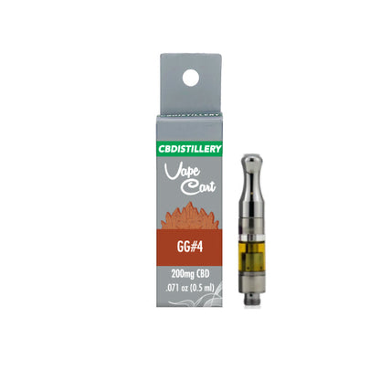 CBDistillery 200mg CBD Vape Cartridges