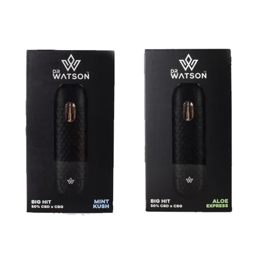 Dr Watson 500mg CBD x CBG Big Hit Disposable Vape Pen