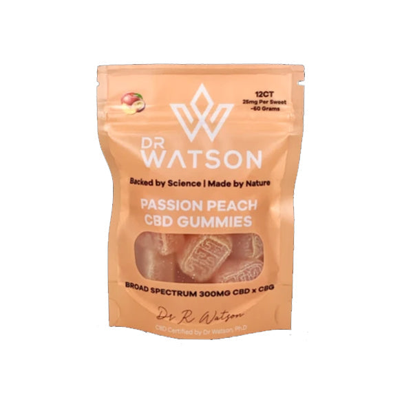 Dr Watson 300mg CBD Hemp Gummies Pack of 12