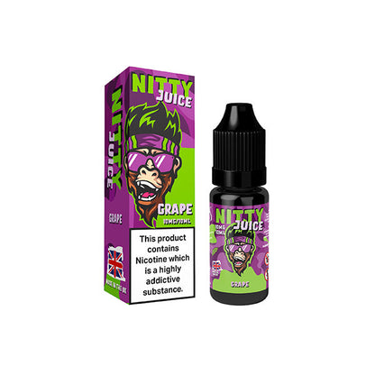 20mg Vapes Bars Nitty Juice Salts 10ml Nic Salt (50VG/50PG)