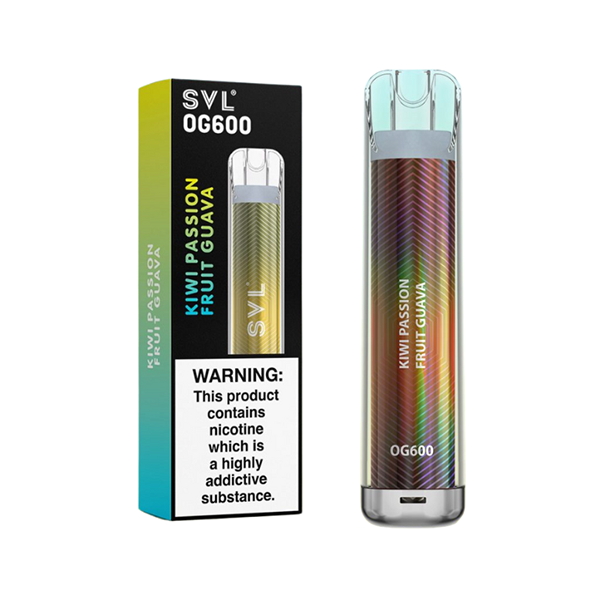 20mg SVL OG600 Disposable Vape 600 Puffs