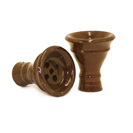 Khalil Maamoon Medium Clay Funnel Head Shisha Bowl