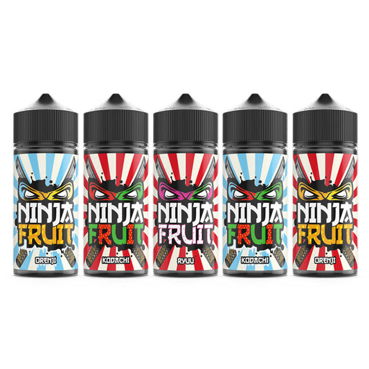 Ninja Fruit 100ml Shortfill 0mg (70VG/30PG)