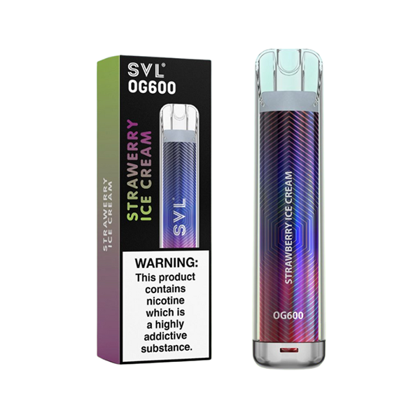 20mg SVL OG600 Disposable Vape 600 Puffs