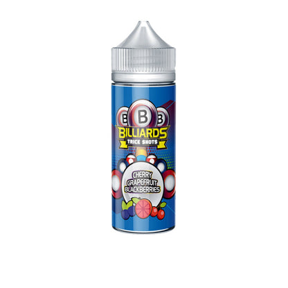 EXPIRED :: Billiards Trick Shots Range 100ml Shortfill 0mg (70VG/30PG)