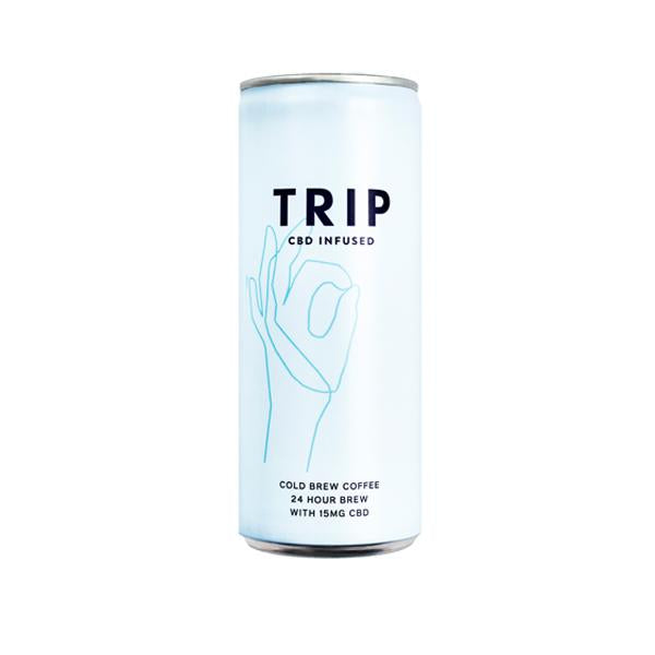 24 x TRIP 15mg CBD Infused Cold Brew Coffee Drink 250ml